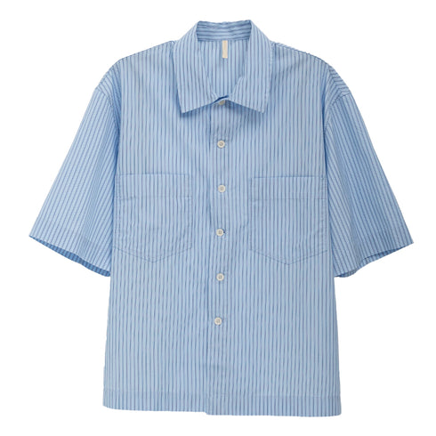 Hello Sunflower Adam Shirt Light Blue 1255 5714982105060 Front Degliuberti